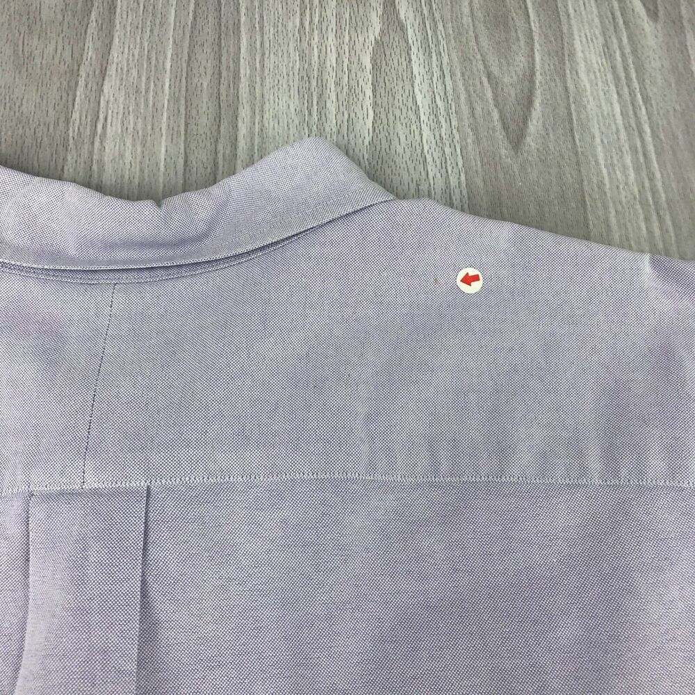 Ralph Lauren‎ Classic Fit Oxford Button Up Shirt XXL Long Sleeve Purple - Picture 7 of 10